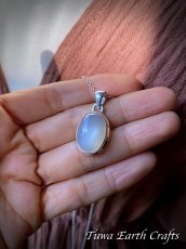 画像13: 【直感力アップ・潜在能力を引き出す】高品質ホワイトムーンストーン ペンダントトップ＊ヒーリングストーン ジュエリー天然石アクセサリー スピリチュアル 恋愛成就お守り  (13)