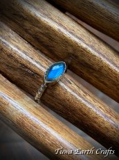 画像14: 1点物 高品質 ラブラドライト リング 指輪 12号   天然石パワーストーンアクセサリー ヒーリングジュエリー  スピリチュアル お守り (14)