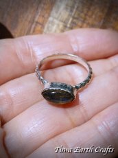 画像16: 1点物 高品質 ラブラドライト リング 指輪 12号   天然石パワーストーンアクセサリー ヒーリングジュエリー  スピリチュアル お守り (16)