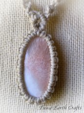 画像14: 地球と身体に優しいヘンプ素材🌿【浄化・ヒーリング・瞑想】大ぶり高品質スコレサイト　ペンダント/ネックレス*シンプル＆ナチュラル*ヒーリング天然石パワーストーン*ハンドメイド　マクラメ編みアクセサリー　お守りヒーリングストーン (14)