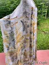 画像15: 薬草・草木染めエコプリント x ふわふわメキシココットン 大判ショール 手染めボタニカルダイ 押し花染め 自然派ナチュラルファッション＊ストール/巻きスカート/羽織り*ハンドメイド 薬草魔女 天然染料 天然素材 冷房対策 日除け プレゼント ギフト スカーフ  (15)