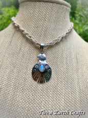 画像8: 【直感力アップ・潜在能力を引き出す】高品質レイボームーンストーン ペンダントトップ 1点もの★ヒーリングストーン天然石パワーストーンお守りアクセサリー ヒーリングジュエリー  (8)