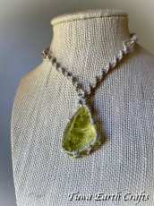 画像24: 【霊的成長・変革を促す】石全長4.3cm大ぶり 高品質アンダラクリスタル（シエラネバダ産）ネックレス・ペンダント ソラリス/エンジェルオーラ イエロー シンプル＆ナチュラル マクラメ 1点もの ハンドメイドアクセサリー スピリチュアル　お守り ヒーリングジュエリー 第12チャクラ対応 (24)