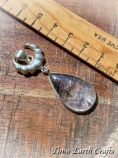 画像11: 【健康運アップ・厄除けお守り・浄化】大ぶり♪ 高品質ブラックトルマリンインクォーツ ペンダントトップ★パワーストーン天然石ハンドメイドアクセサリー スターリングシルバー ヒーリング スピリチュアル お守り　電磁波対策　積極性向上 (11)