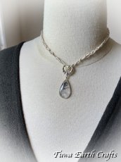 画像8: 【健康運アップ・厄除けお守り・浄化】大ぶり♪ 高品質ブラックトルマリンインクォーツ ペンダントトップ★パワーストーン天然石ハンドメイドアクセサリー スターリングシルバー ヒーリング スピリチュアル お守り　電磁波対策　積極性向上 (8)