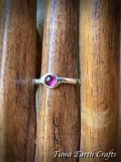 画像4: 【行動力・生命力UP】高品質  天然ルビー指輪リング 11号*1点ものハンドメイド 天然石パワーストーンアクセサリー シルバーお守り ジュエリー  (4)