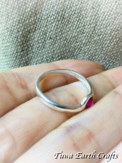 画像16: 【行動力・生命力UP】高品質  天然ルビー指輪リング 11号*1点ものハンドメイド 天然石パワーストーンアクセサリー シルバーお守り ジュエリー  (16)