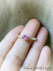 画像3: 【行動力・生命力UP】高品質  天然ルビー指輪リング 11号*1点ものハンドメイド 天然石パワーストーンアクセサリー シルバーお守り ジュエリー  (3)