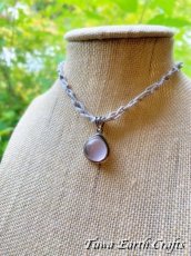 画像3: 【自己肯定・自信】1点物 高品質ローズクォーツ ペンダントトップ シンプル★パワーストーン天然石アクセサリー ヒーリングストーンお守りジュエリー (3)