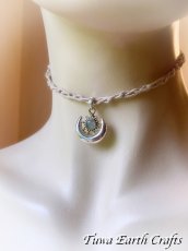 画像7: 【幸福のシンボル・癒しの石】高品質アクアマリン（ブラジル産）ペンダント 1点もの ★太陽と月 ブルー・青い石  ヒーリングジュエリー天然石パワーストーンお守りアクセサリー 3月誕生石 (7)