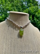 画像5: 【魔除け・厄除け・ポジティブ思考】 高品質ペリドット 原石 ペンダントトップ 大粒 オリーブグリーン★1点もの スターリングシルバー鉱物 天然石 お守り パワーストーンアクセサリー ヒーリングジュエリー　8月誕生石　ギフト・プレゼント スピリチュアル (5)