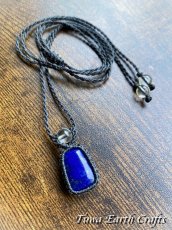 画像22: 【邪気払い・開運・受験お守り】高品質ラピスラズリ（アフガニスタン産）ペンダント ネックレス　 マクラメ 星空色 シンプル パワーストーン天然石アクセサリー 合格祈願　厄除けお守り スピリチュアル (22)