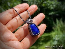 画像33: 【邪気払い・開運・受験お守り】高品質ラピスラズリ（アフガニスタン産）ペンダント ネックレス　 マクラメ 星空色 シンプル パワーストーン天然石アクセサリー 合格祈願　厄除けお守り スピリチュアル (33)