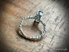 画像9: 【邪気払い・カリスマ性UP・金運アップ】宝石質 ブルーサファイア 指輪 リング 12号  1点物 ハンドメイド 彫金ジュエリー  天然石アクセサリー　9月誕生石　事業者お守り　上品 キレイめ デザイン (9)