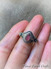 画像3: 【自信・積極性・やる気アップ】天然ルビー原石 指輪リング17号*高品質 天然石パワーストーンアクセサリー*ヒーリングジュエリーお守り (3)