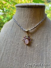 画像4: 【自己肯定感・自信アップ】高品質モルガナイト ペンダントトップ with 宝石質アメジスト・ブルートパーズ★ピンクアクアマリン ピンクベリル 1点物 スターリングシルバー925 18KGP 天然石パワーストーン 恋愛・結婚 お守り アクセサリー ヒーリングジュエリー (4)