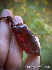 画像23: 【モチベーション・行動力アップ】 高品質アンダラクリスタル（シエラネバダ産）ネックレス・ペンダント  レア希少 エンジェルオーララズベリー 原石   シンプル マクラメ 1点もの ハンドメイドアクセサリー スピリチュアル お守り ヒーリングジュエリー (23)