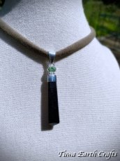 画像19: 【邪気除け・夢の実現・金運アップ】高品質ブラックトルマリン ポイント ペンダントトップ with グリーントルマリン★1点もの スターリングシルバー 天然石 ヒーリングジュエリー スピリチュアル 魔除け 厄除け お守り パワーストーンアクセサリー (19)